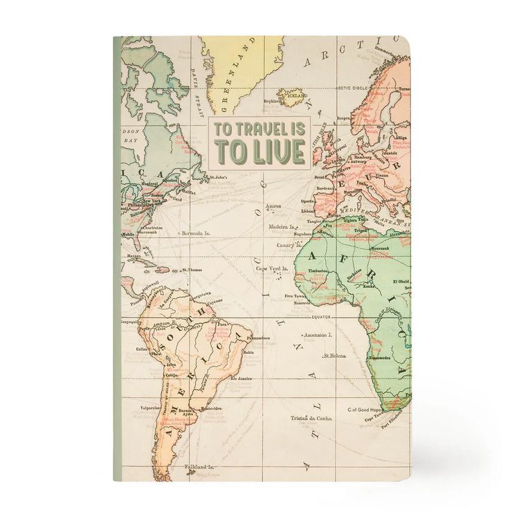 Produktbild: Legami Notizbuch liniert - Medium - Travel