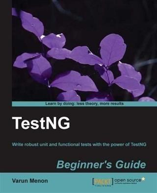 Produktbild: TestNG Beginner's Guide