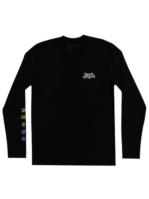Produktbild: Book Nerd Floral Unisex Long Sleeve Medium