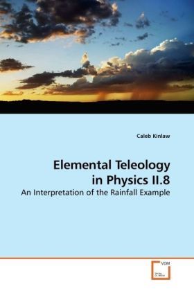 Produktbild: Kinlaw, C: Elemental Teleology in Physics II.8