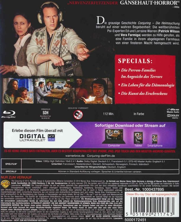 Produktbild: Conjuring - Die Heimsuchung