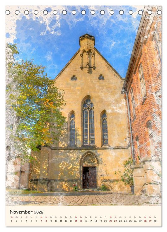 Produktbild: Quedlinburg - unsere Stadt (Tischkalender 2026 DIN A5 hoch), CALVENDO Monatskalender