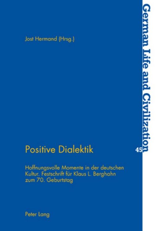 Produktbild: Positive Dialektik