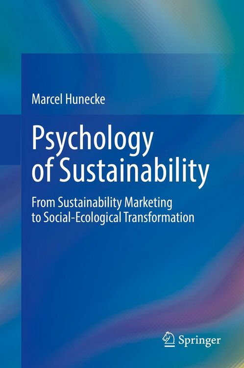 Produktbild: Psychology of Sustainability
