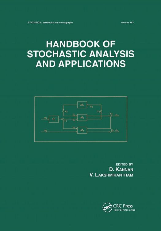 Produktbild: Handbook of Stochastic Analysis and Applications