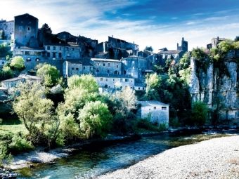 Produktbild: CALVENDO Puzzle Balazuc | 1000 Teile Lege-Gr&ouml;&szlig;e 64x48cm Foto-Puzzle f&uuml;r gl&uuml;ckliche Stunden