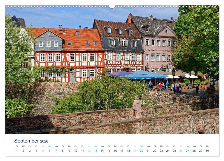 Produktbild: Fantastisches Frankfurt (hochwertiger Premium Wandkalender 2026 DIN A2 quer), Kunstdruck in Hochglanz