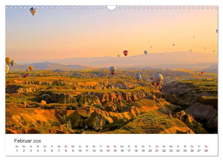 Produktbild: Faszination T&uuml;rkei (Wandkalender 2026 DIN A3 quer), CALVENDO Monatskalender