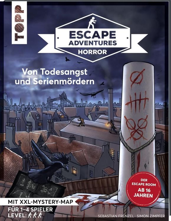 Produktbild: Escape Adventures HORROR &ndash; Von Todesangst und Serienm&ouml;rdern