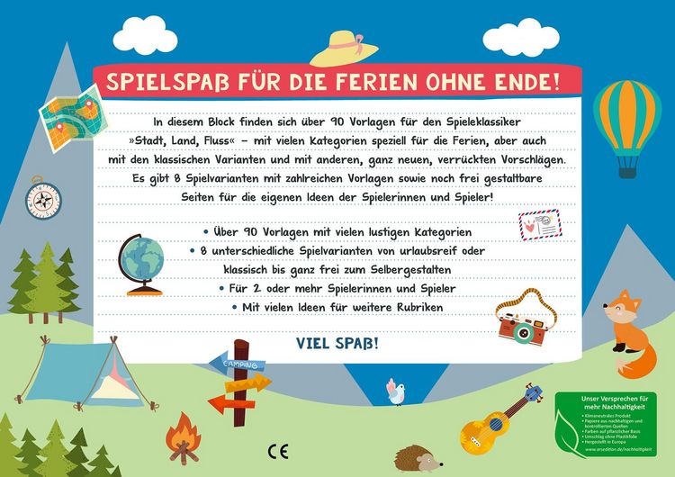 Produktbild: Stadt, Land, Ferienspa&szlig;
