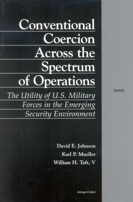 Produktbild: Conventional Coercion Across the Spectrum of Operations