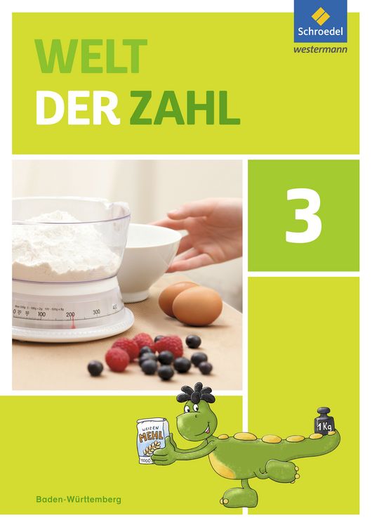 Produktbild: Welt der Zahl 3. Schulbuch. Baden-W&uuml;rttemberg