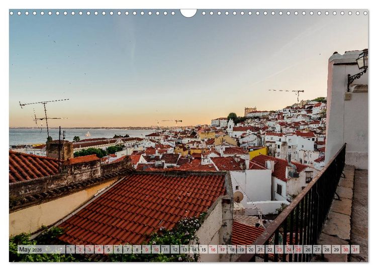Produktbild: Lisbon - Perspectives (Wall Calendar 2026 DIN A3 landscape), CALVENDO 12 Month Wall Calendar