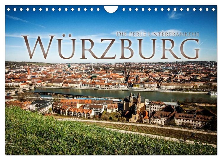 Produktbild: W&uuml;rzburg - Die Perle Unterfrankens (Wandkalender 2027 DIN A4 quer), CALVENDO Monatskalender