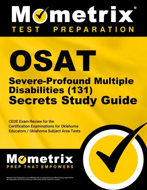 Produktbild: OSAT Severe-Profound/Multiple Disabilities (131) Secrets Study Guide