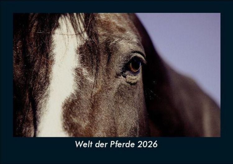 Produktbild: Welt der Pferde 2026 Fotokalender DIN A5