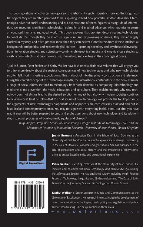 Produktbild: The Myths of Technology