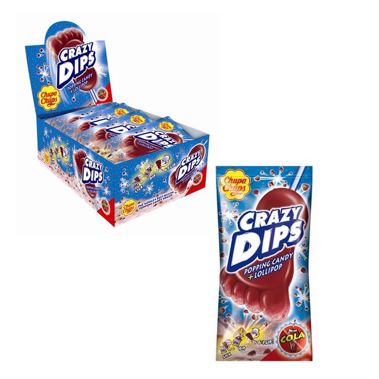 Produktbild: Chupa Chups Crazy Dips Cola 24x14g