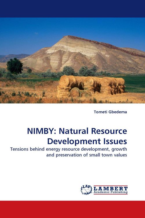 Produktbild: NIMBY: Natural Resource Development Issues