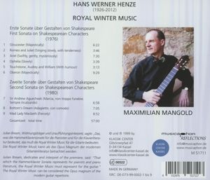 Produktbild: Mangold, M: Royal Winter Music