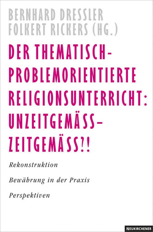Produktbild: Thematisch-problemorientierter Religionsunterricht