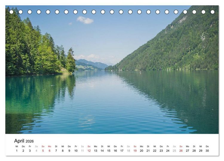 Produktbild: Unbekanntes K&auml;rnten (Tischkalender 2026 DIN A5 quer), CALVENDO Monatskalender