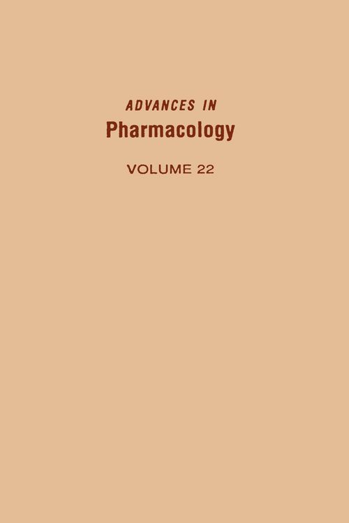 Produktbild: Advances in Pharmacology