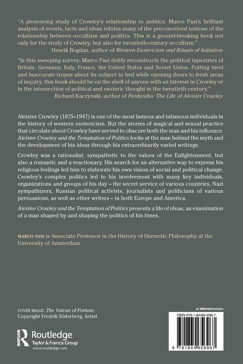 Produktbild: Aleister Crowley and the Temptation of Politics