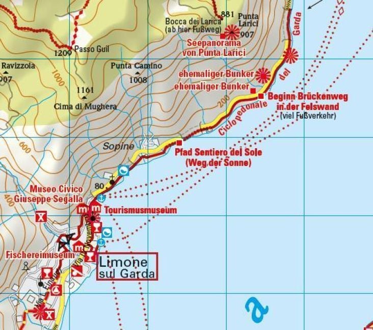 Produktbild: ADFC-Regionalkarte Gardasee, 1:50.000, E-Bike-geeignet, reiß- und wetterfest, GPS-Tracks-Download
