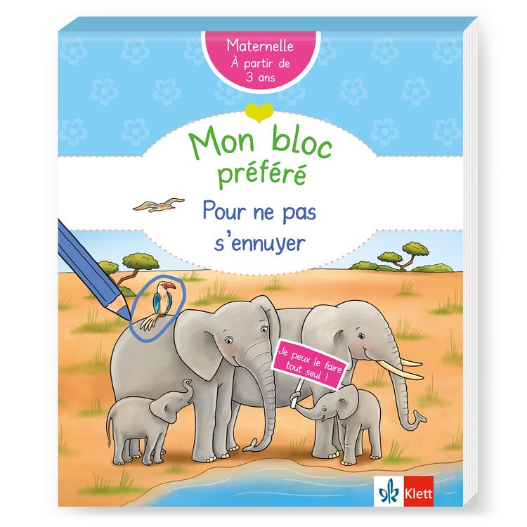 Produktbild: Klett Mon bloc pr&eacute;f&eacute;r&eacute;: Pour ne pas s&rsquo;ennuyer