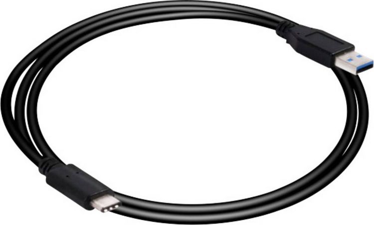 Produktbild: club3D USB-Kabel USB 3.2 Gen1 (USB 3.0 / USB 3.1 Gen1) USB-C&reg; Stecker, USB-A Stecker 1.00 m Schwarz CAC-1523