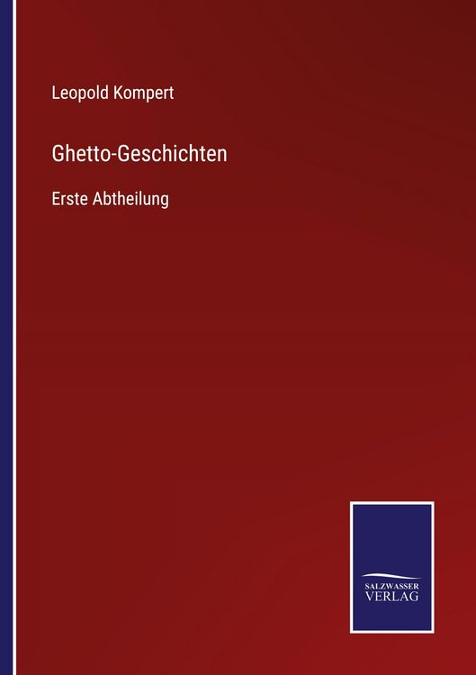 Produktbild: Ghetto-Geschichten