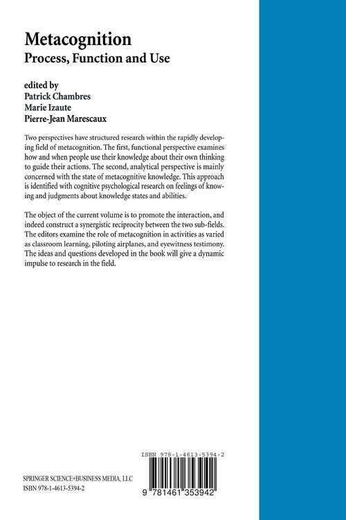 Produktbild: Metacognition