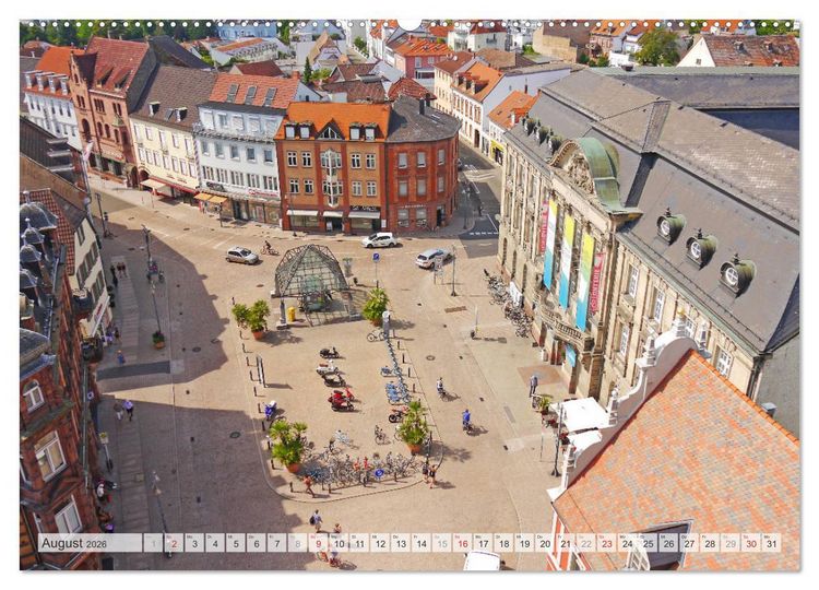 Produktbild: Speyer am Rhein. Rund um Kaiserdom und Altp&ouml;rtel (Wandkalender 2026 DIN A2 quer), CALVENDO Monatskalender