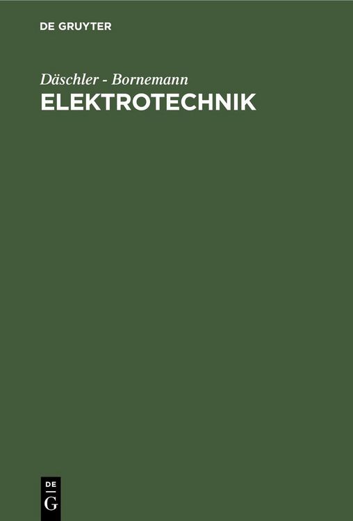 Produktbild: Elektrotechnik