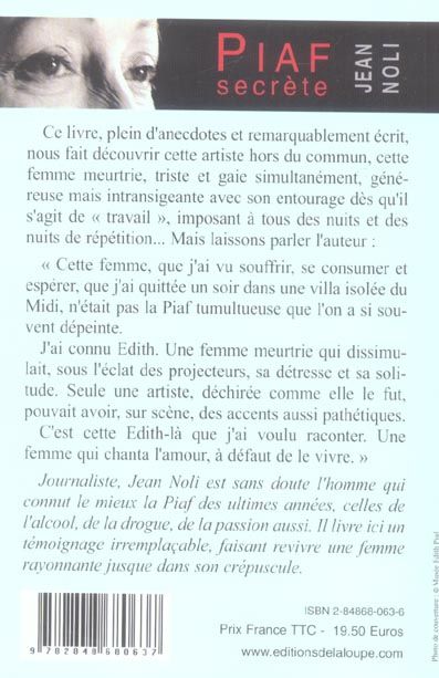 Produktbild: Piaf secrete