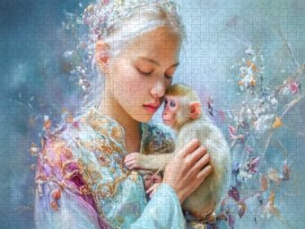 Produktbild: CALVENDO Puzzle Paradiesische Welt | 1000 Teile Lege-Gr&ouml;&szlig;e 64x48cm Foto-Puzzle f&uuml;r gl&uuml;ckliche Stunden