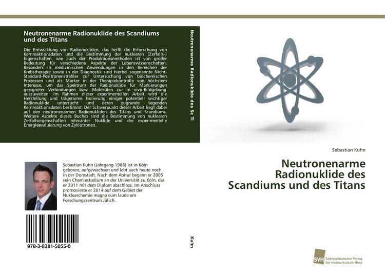 Produktbild: Neutronenarme Radionuklide des Scandiums und des Titans