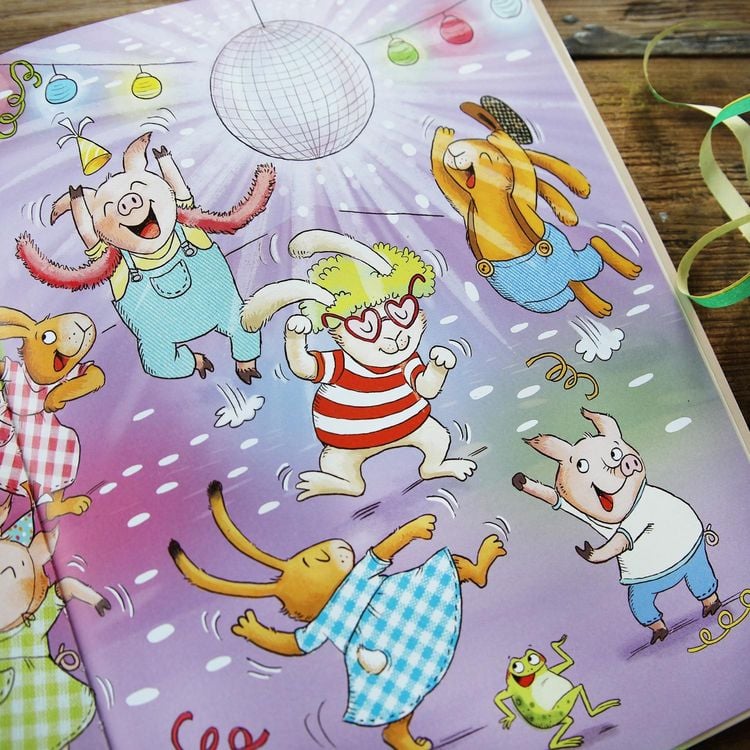 Produktbild: Wenn sieben kleine Hasen zur Geburtstagsparty rasen