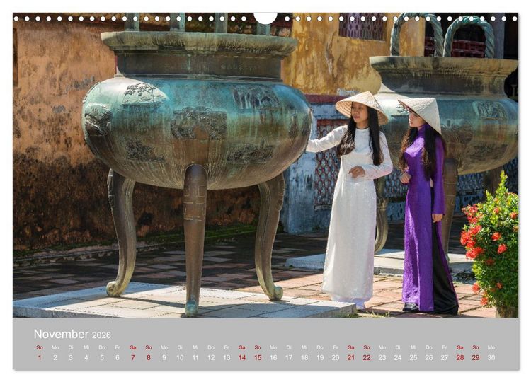 Produktbild: VIETNAM - Im Land des aufsteigenden Drachens (Wandkalender 2026 DIN A3 quer), CALVENDO Monatskalender