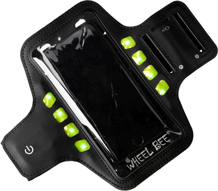 Produktbild: Wheel Bee Running Armbag Night Hawk 6x LED-Light