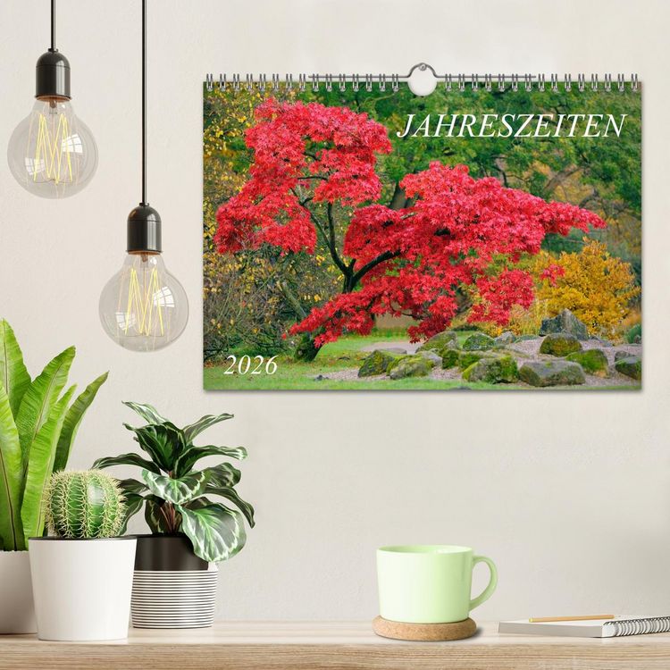 Produktbild: Jahreszeiten / 2026 (Wandkalender 2026 DIN A4 quer), CALVENDO Monatskalender