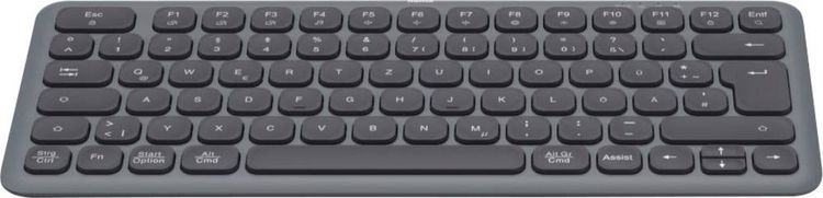 Produktbild: Hama WK-500 Funk Tastatur Deutsch, QWERTZ Schwarz