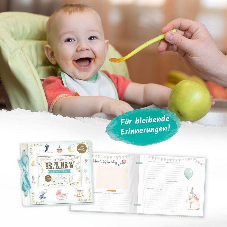 Produktbild: Tr&ouml;tsch Babyalbum Unser Baby Das erste Jahr