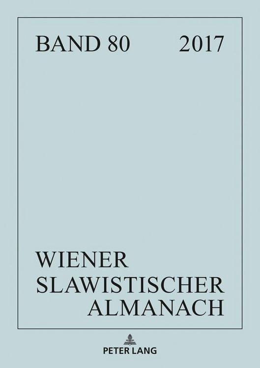 Produktbild: Wiener Slawistischer Almanach Band 80/2018