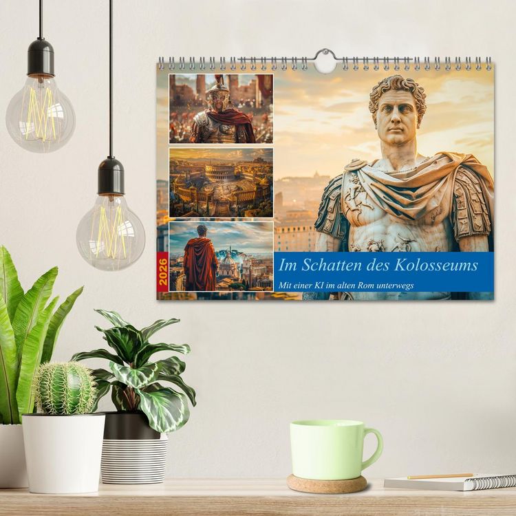 Produktbild: Im Schatten des Kolosseums (Wandkalender 2026 DIN A4 quer), CALVENDO Monatskalender