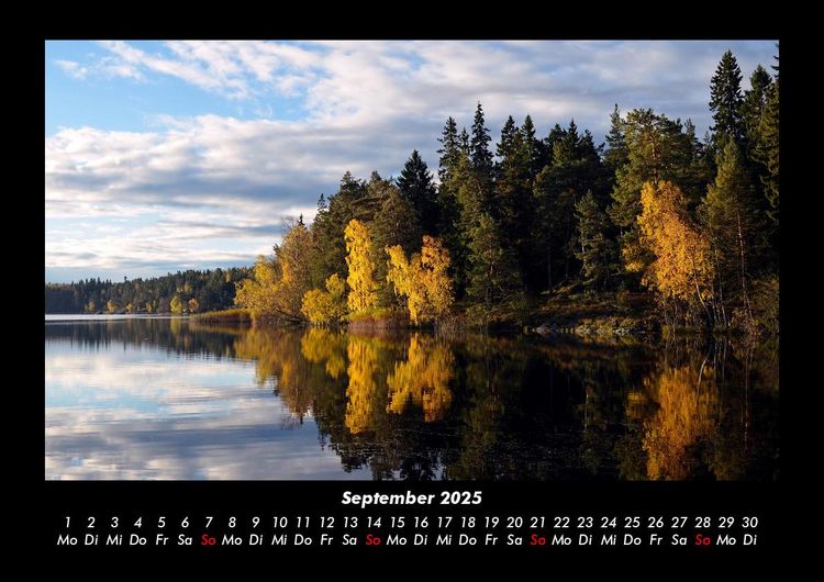 Produktbild: Die Seen der Erde 2025 Fotokalender DIN A3