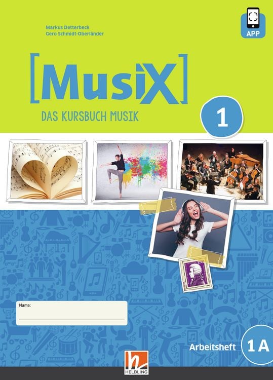 Produktbild: MusiX 1 (Ausgabe ab 2019) Arbeitsheft 1A inkl. Helbling Media App