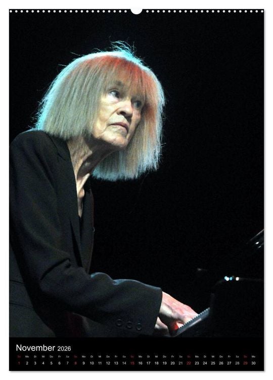 Produktbild: Jazz Frauen 2026 (hochwertiger Premium Wandkalender 2026 DIN A2 hoch), Kunstdruck in Hochglanz