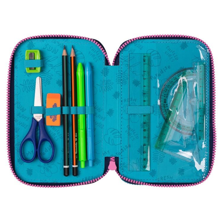 Produktbild: CoolPack Federtasche Disney Stitch 3 F&auml;cher Do what makes you happy